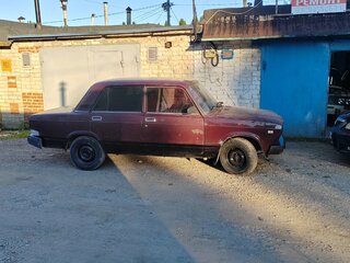 2007 Lada (ВАЗ) 2107, пурпурный, 65000 рублей, вид 3