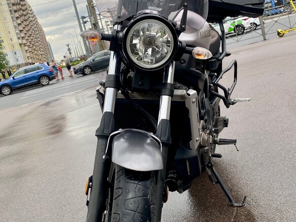 2016 Yamaha XSR700, серебристый, 649000 рублей - вид 7