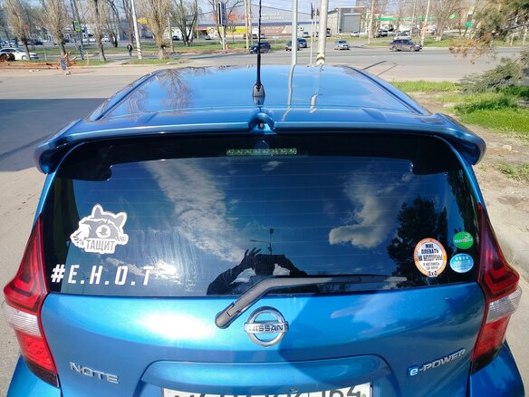 2019 Nissan Note e-Power II Рестайлинг, синий, 1500000 рублей - вид 3