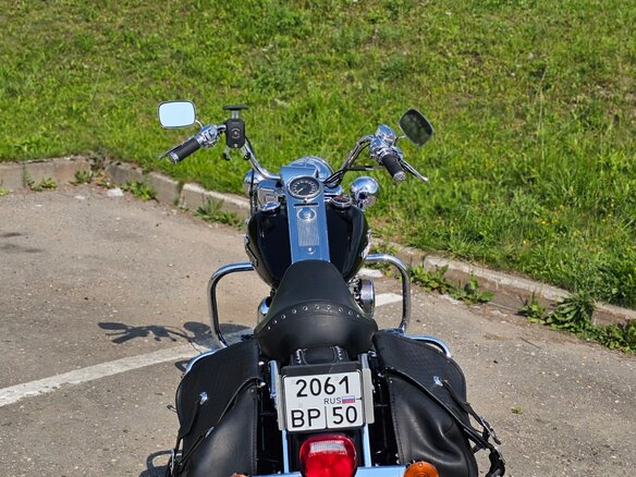 1999 Harley-Davidson Road King, чёрный, 600000 рублей - вид 7