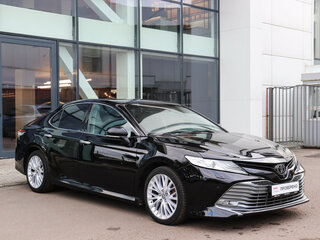 2018 Toyota Camry VIII (XV70), чёрный, 2550000 рублей, вид 3