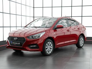 2018 Hyundai Solaris II, красный, 1429000 рублей, вид 1