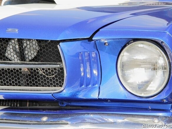 1965 Ford Mustang I, синий - вид 11