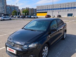 2014 Volkswagen Polo V, чёрный, 1040000 рублей, вид 1