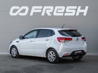 2016 Kia Rio III Рестайлинг, белый, 1165000 рублей, вид 2