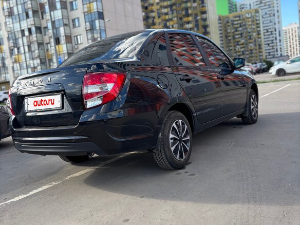 2025 Lada (ВАЗ) Granta I Рестайлинг, чёрный, 760000 рублей - вид 9
