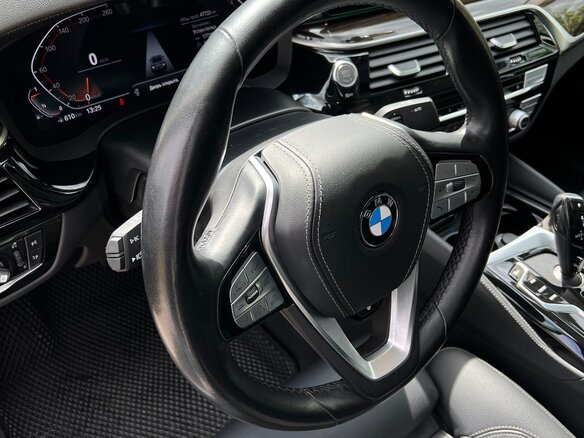 2022 BMW 5 серии 520i VII (G30/G31/G38) Рестайлинг, чёрный - вид 8