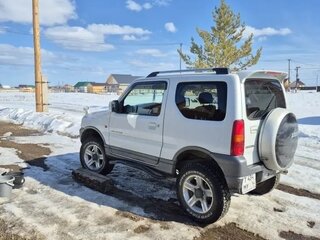 2008 Suzuki Jimny Kei car III Рестайлинг 1, белый, 850000 рублей, вид 2