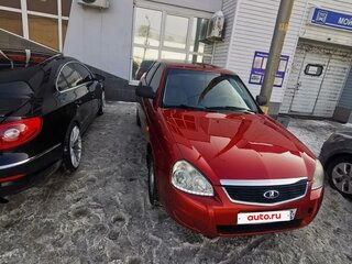 2017 Lada (ВАЗ) Priora I Рестайлинг, красный, 620000 рублей, вид 3
