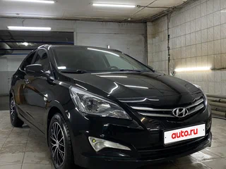 2016 Hyundai Solaris I Рестайлинг, чёрный, 1150000 рублей, вид 5