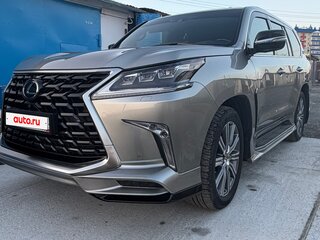 2017 Lexus LX 570 III Рестайлинг 2, серый, 10000000 рублей, вид 2