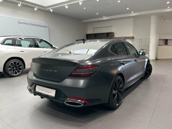2021 Genesis G70 I Рестайлинг, серый, 3430000 рублей - вид 5