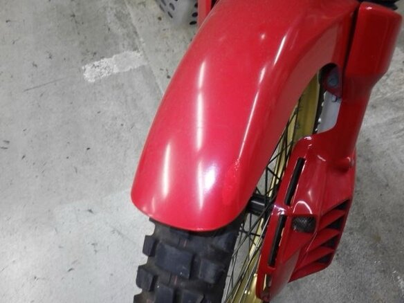 1995 Honda FX 650 Vigor, красный, 463000 рублей - вид 8