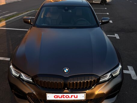 2021 BMW 3 серии 330d xDrive VII (G2x), серый, 4650000 рублей, вид 4