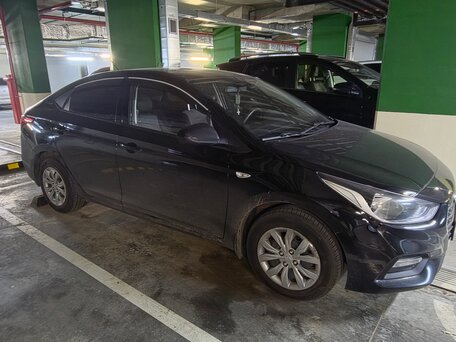 2020 Hyundai Solaris II, чёрный, 1390000 рублей, вид 1