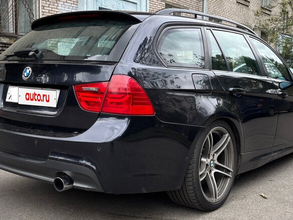 2006 BMW 3 серии 320d V (E90/E91/E92/E93), чёрный, 1200000 рублей - вид 4
