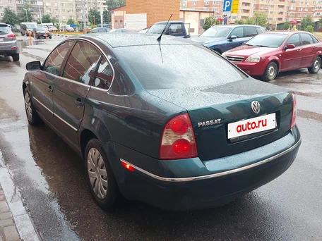 2001 Volkswagen Passat B5 Рестайлинг, зелёный, 450000 рублей, вид 2