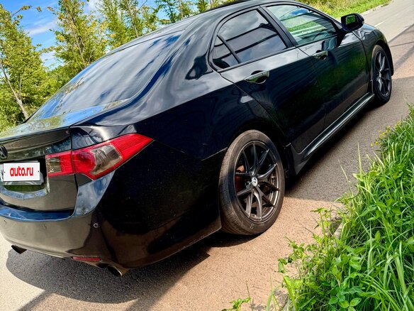 2008 Honda Accord VIII, чёрный, 929000 рублей