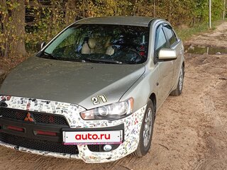 2008 Mitsubishi Lancer X, бежевый, 500000 рублей, вид 3
