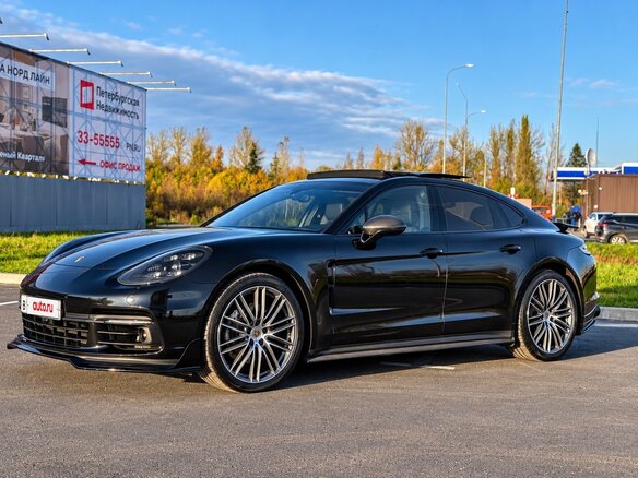 2017 Porsche Panamera 4S Diesel II, чёрный, 7300000 рублей - вид 5