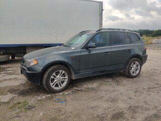 2006 BMW X3 20d I (E83), зелёный, 800000 рублей, вид 2