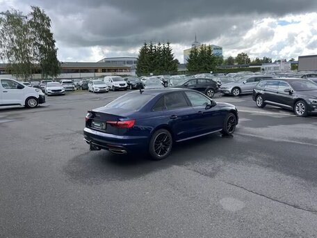 2022 Audi A4 35 TFSI V (B9) Рестайлинг, синий, 3130000 рублей, вид 4