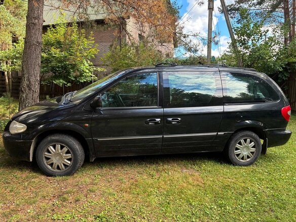 2004 Chrysler Voyager Grand IV Рестайлинг, чёрный - вид 6