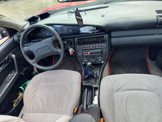 1991 Audi 100 IV (C4), красный, 140000 рублей, вид 3