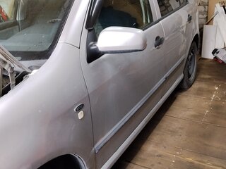 2001 Skoda Fabia I, серебристый, 200000 рублей, вид 3