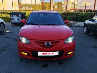 2008 Mazda 3 I (BK) Рестайлинг, красный, 470000 рублей, вид 1