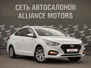 2019 Hyundai Solaris II, белый, 850000 рублей, вид 1