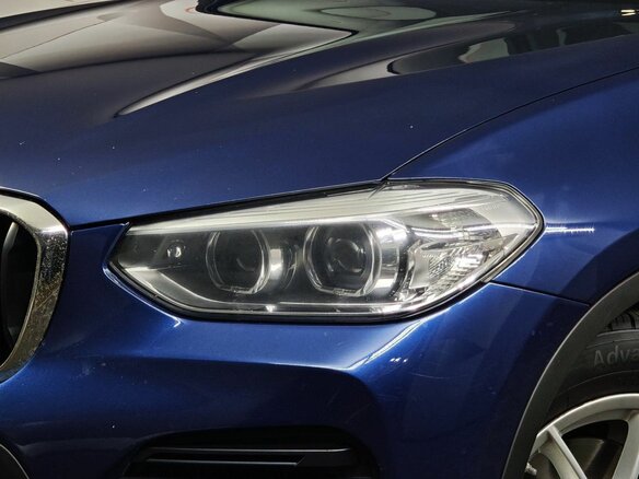 2019 BMW X3 20i xDrive III (G01), синий, 3060000 рублей - вид 7