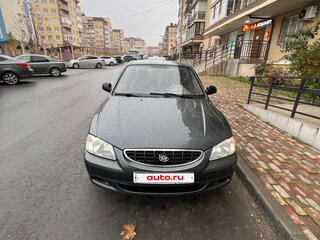 2008 Hyundai Accent ТагАЗ II, серый, 320000 рублей, вид 1
