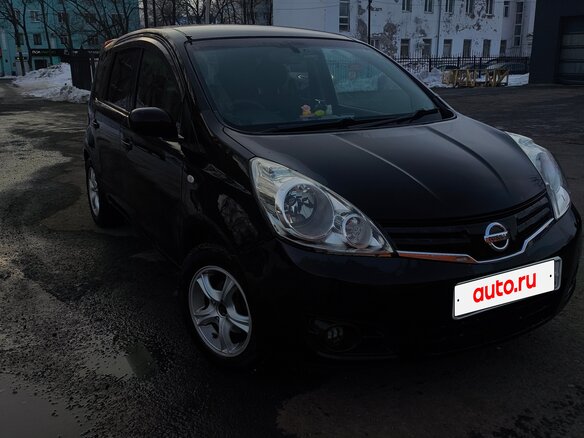 2008 Nissan Note I Рестайлинг, чёрный, 500000 рублей - вид 1