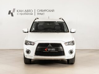 2012 Mitsubishi Outlander II Рестайлинг, белый, 1003000 рублей, вид 2