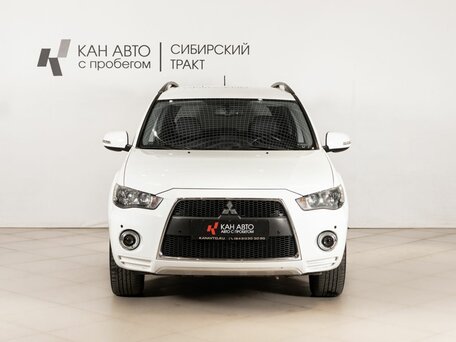 2012 Mitsubishi Outlander II Рестайлинг, белый, 1003000 рублей, вид 2