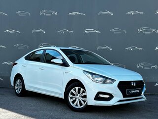 2019 Hyundai Solaris II, белый, 1186700 рублей, вид 3