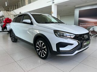 2024 Lada (ВАЗ) Vesta SW Cross I Рестайлинг (NG), белый, 1499000 рублей, вид 3