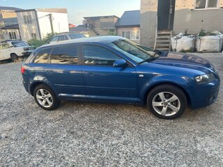 2006 Audi A3 II (8P) Рестайлинг 1, синий, 700000 рублей, вид 2