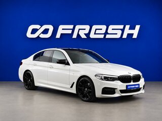 2018 BMW 5 серии 520d xDrive VII (G30/G31/G38), белый, 3498444 рублей, вид 1