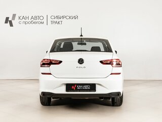2021 Volkswagen Polo VI, белый, 1599658 рублей, вид 4