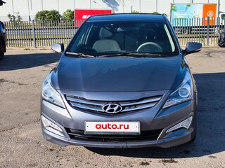 2016 Hyundai Solaris I Рестайлинг, серый, 1200000 рублей, вид 2