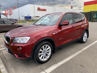 2012 BMW X3 20d xDrive II (F25), красный, 1780000 рублей, вид 2