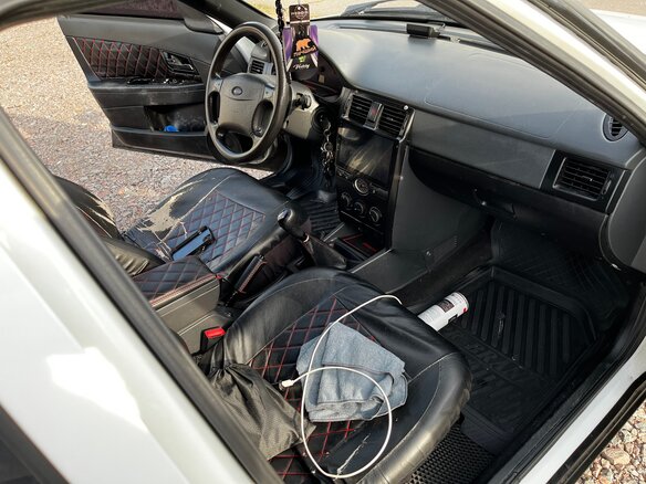 2010 Lada (ВАЗ) Priora I, белый, 400000 рублей - вид 15