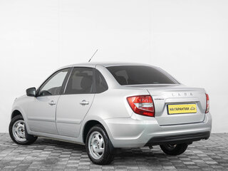 2019 Lada (ВАЗ) Granta I Рестайлинг, серебристый, 599000 рублей, вид 4