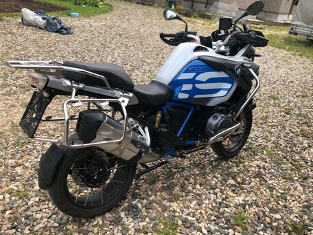 2018 BMW R 1200 GS Adventure, синий, 1200000 рублей, вид 2