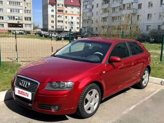 2007 Audi A3 II (8P) Рестайлинг 1, красный, 640000 рублей, вид 1