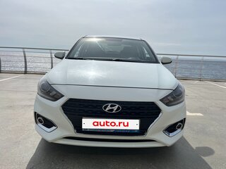 2018 Hyundai Solaris II, белый, 1290000 рублей, вид 2