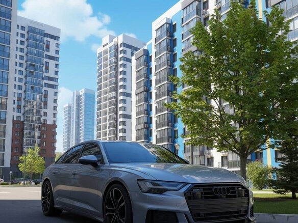 2023 Audi A6 40 TDI V (C8), серый, 5150000 рублей - вид 26