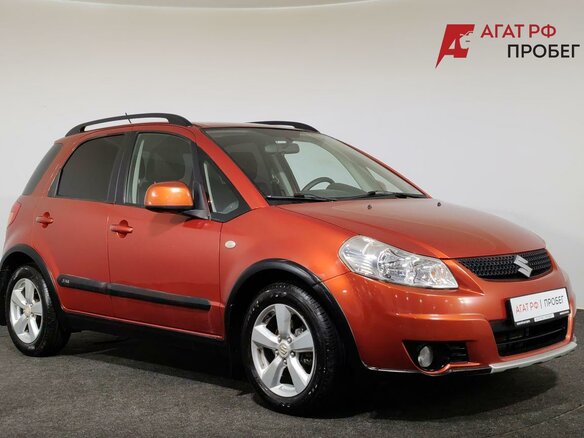 2010 Suzuki SX4 I (Classic) Рестайлинг, оранжевый, 750000 рублей - вид 2